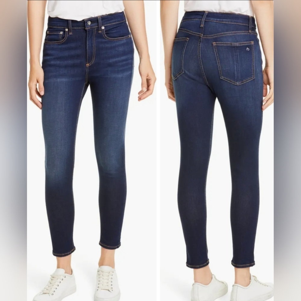 NWT Rag & Bone Nina High Rise Ankle Skinny in Carmen